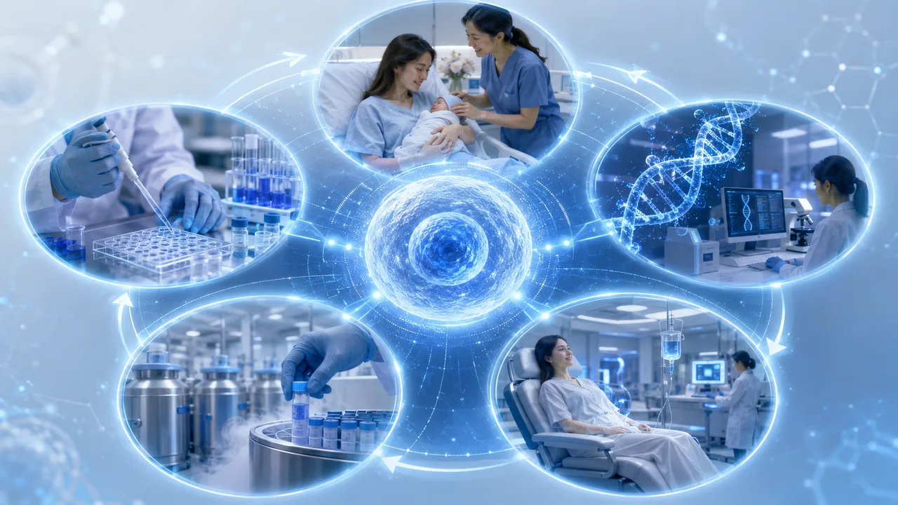 Hệ sinh thái tế bào gốc khép kín: Nền tảng cho chăm sóc sức khỏe chủ động suốt đời